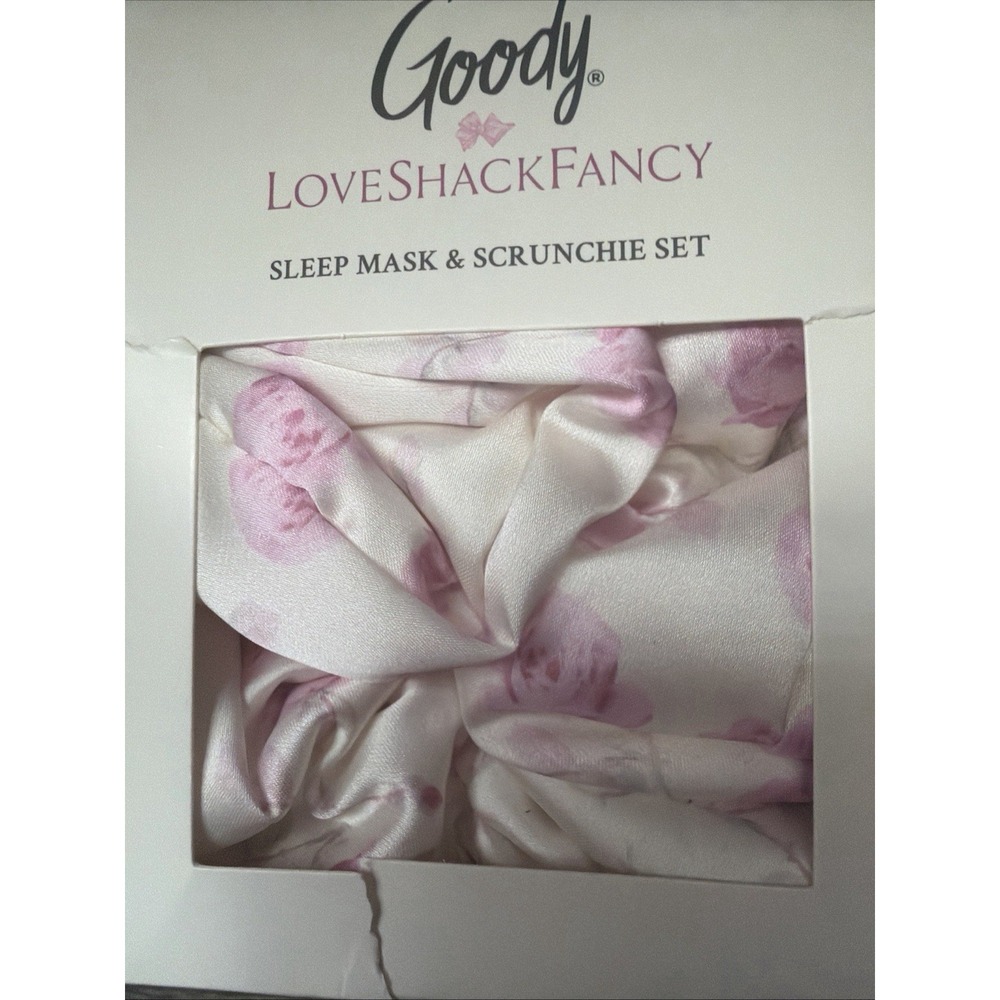 LoveShackFancy x Target – Goody Ribbon Rosa Eye Mask + Scrunchie - Picture 2 of 4